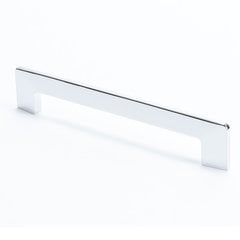 Edge 6-5/16 Inch Center to Center Polished Chrome Cabinet Pull Edge 6-5/16 Inch Center to Center Polished Chrome Cabinet Pull