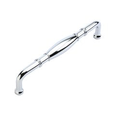 Williamsburg 5-1/16 Inch Center to Center Chrome Cabinet Pull Williamsburg 5-1/16 Inch Center to Center Chrome Cabinet Pull