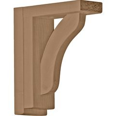 Reece 2.5"W x 6.25"D x 7.5"H Countertop Bracket - Alder Reece 2.5"W x 6.25"D x 7.5"H Countertop Bracket - Alder