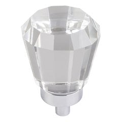 Harlow Tapered Cabinet Knob 1 inch Diameter - Polished Chrome Harlow Tapered Cabinet Knob 1 inch Diameter - Polished Chrome