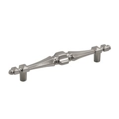 Cavalier 4-1/4 Inch Center to Center Satin Nickel Cabinet Pull Cavalier 4-1/4 Inch Center to Center Satin Nickel Cabinet Pull