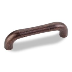 Belcastel 2 3-3/4 Inch Center to Center Dark Machined Antique Copper Cabinet Pull Belcastel 2 3-3/4 Inch Center to Center Dark Machined Antique Copper Cabinet Pull