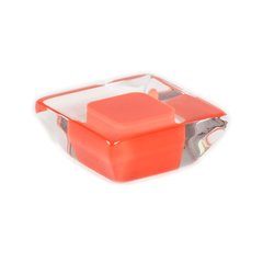 Core 1-5/16 Inch Diameter Orange Transparent Cabinet Knob Core 1-5/16 Inch Diameter Orange Transparent Cabinet Knob