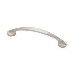 Suburban 3-3/4 Inch Center to Center Satin Nickel Cabinet Pull Suburban 3-3/4 Inch Center to Center Satin Nickel Cabinet Pull