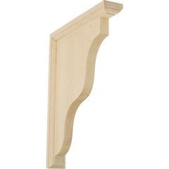 Hamilton 1.5"W x 9"D x 11"H Countertop Bracket - Red Oak Hamilton 1.5"W x 9"D x 11"H Countertop Bracket - Red Oak