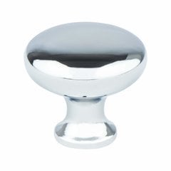Advantage Plus 2 1-1/8 Inch Diameter Polished Chrome Cabinet Knob Advantage Plus 2 1-1/8 Inch Diameter Polished Chrome Cabinet Knob