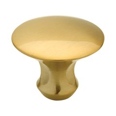 Barcelona 1-5/16 Inch Diameter Soft Brass Cabinet Knob Barcelona 1-5/16 Inch Diameter Soft Brass Cabinet Knob