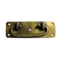 Bail Pulls 4 Inch Center to Center Unlacquered Antique Brass Cabinet Bail Pull Bail Pulls 4 Inch Center to Center Unlacquered Antique Brass Cabinet Bail Pull