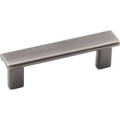 Park Pull 3 inch Center to Center Brushed Pewter Park Pull 3 inch Center to Center Brushed Pewter
