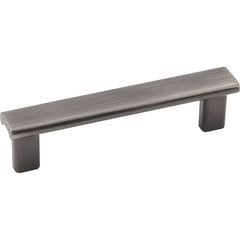 Park Pull 3-3/4 inch Center to Center Brushed Pewter Park Pull 3-3/4 inch Center to Center Brushed Pewter