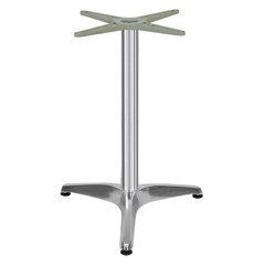 24" Dia 3 Leg Table Base - Polished Aluminum 28-1/4" H 24" Dia 3 Leg Table Base - Polished Aluminum 28-1/4" H