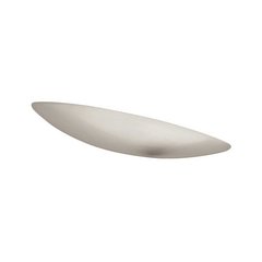 Retro 3-3/4 Inch Center to Center Satin Nickel Cabinet Pull Retro 3-3/4 Inch Center to Center Satin Nickel Cabinet Pull