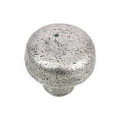 Riverstone 1-1/4 Inch Diameter Antique Pewter Cabinet Knob Riverstone 1-1/4 Inch Diameter Antique Pewter Cabinet Knob