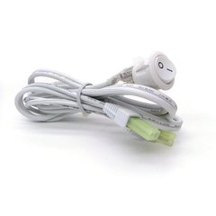 White Round Rocker Switch with 2 Meter Lead-12 Volt White Round Rocker Switch with 2 Meter Lead-12 Volt