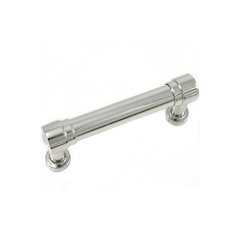 Precision 3 Inch Center to Center Polished Nickel Cabinet Pull Precision 3 Inch Center to Center Polished Nickel Cabinet Pull