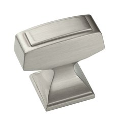Mulholland 1-1/4 Inch Length Satin Chrome Cabinet Knob Mulholland 1-1/4 Inch Length Satin Chrome Cabinet Knob