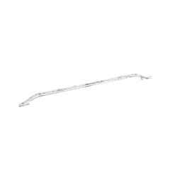 Jazz 11-5/16 Inch Center to Center Brushed White Cabinet Pull Jazz 11-5/16 Inch Center to Center Brushed White Cabinet Pull