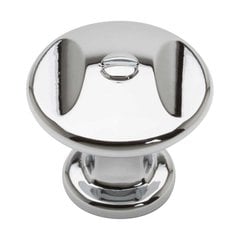 Ergo 1-3/8 Inch Diameter Polished Chrome Cabinet Knob Ergo 1-3/8 Inch Diameter Polished Chrome Cabinet Knob