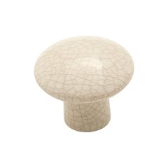 Knob 1-5/16" Dia Almond Crackle Knob 1-5/16" Dia Almond Crackle