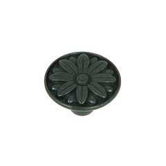 Cornell 1-1/4 Inch Diameter Antique Black Cabinet Knob Cornell 1-1/4 Inch Diameter Antique Black Cabinet Knob