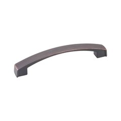 Merrick 5-1/16 Inch Center to Center Brushed Oil Rubbed Bronze Cabinet Pull Merrick 5-1/16 Inch Center to Center Brushed Oil Rubbed Bronze Cabinet Pull