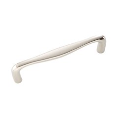 Triomphe 3-3/4 Inch Center to Center Bright Nickel Cabinet Pull Triomphe 3-3/4 Inch Center to Center Bright Nickel Cabinet Pull