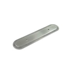 Vanilla 3 Inch Center to Center Satin Nickel Back-plate Vanilla 3 Inch Center to Center Satin Nickel Back-plate