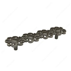 Art Deco 5-1/16 Inch Center to Center Old America Cabinet Pull Art Deco 5-1/16 Inch Center to Center Old America Cabinet Pull