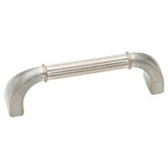 Vasari 3-3/4 Inch Center to Center Weathered Nickel Copper Cabinet Pull Vasari 3-3/4 Inch Center to Center Weathered Nickel Copper Cabinet Pull