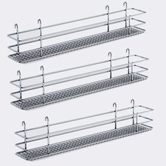 DSA Three Basket Set 3.38 inch Wide - Chrome DSA Three Basket Set 3.38 inch Wide - Chrome