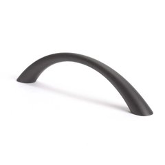 Advantage Plus 7 3-3/4 Inch Center to Center Black Cabinet Pull Advantage Plus 7 3-3/4 Inch Center to Center Black Cabinet Pull