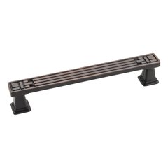 Rochester Cabinet Pull 128MM Center to Center - Brushed Oil Rubbed Bronze Rochester Cabinet Pull 128MM Center to Center - Brushed Oil Rubbed Bronze