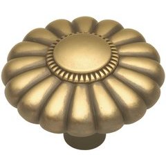 Beaded Classic Knob 1-1/2" Dia Winchester Brass Beaded Classic Knob 1-1/2" Dia Winchester Brass