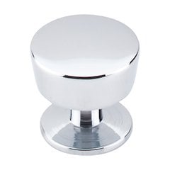 Nouveau III 1-3/16 Inch Diameter Polished Chrome Cabinet Knob Nouveau III 1-3/16 Inch Diameter Polished Chrome Cabinet Knob