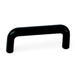 Plastics 3 Inch Center to Center Black Cabinet Pull Plastics 3 Inch Center to Center Black Cabinet Pull