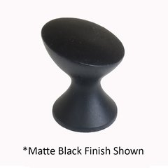 Sartre Knob 1-1/8 inch Diameter Brushed Stainless Steel Sartre Knob 1-1/8 inch Diameter Brushed Stainless Steel