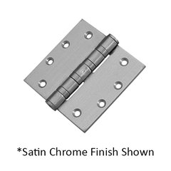 Mort. Heavy Ball Bearing Hinge 5 inch x 4-1/2 inch Satin Brass Mort. Heavy Ball Bearing Hinge 5 inch x 4-1/2 inch Satin Brass