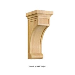 Medium Shaker Corbel Unfinished Paint Grade Medium Shaker Corbel Unfinished Paint Grade