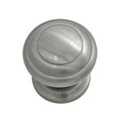 Zephyr 1-1/4 Inch Diameter Satin Nickel Cabinet Knob Zephyr 1-1/4 Inch Diameter Satin Nickel Cabinet Knob