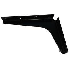 Work Station Bracket 8 Inch by 12 Inch Black - Per Pair Work Station Bracket 8 Inch by 12 Inch Black - Per Pair