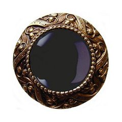 Jewel 1-5/16 Inch Diameter Antique Brass Cabinet Knob Jewel 1-5/16 Inch Diameter Antique Brass Cabinet Knob
