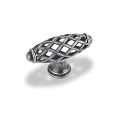Tuscany 2-5/16 Inch Diameter Swedish Iron Machined Cabinet Knob Tuscany 2-5/16 Inch Diameter Swedish Iron Machined Cabinet Knob