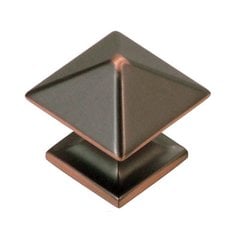 Studio 1 Inch Diameter Oil Rubbed Bronze Highlighted Cabinet Knob Studio 1 Inch Diameter Oil Rubbed Bronze Highlighted Cabinet Knob