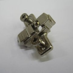 Clip 1 Piece Mounting Plate w/ Euro-screw 3MM Clip 1 Piece Mounting Plate w/ Euro-screw 3MM