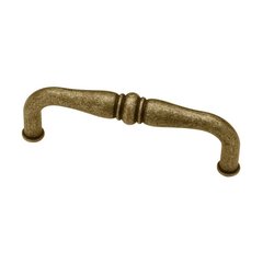 Kentworth 3-3/4 Inch Center to Center Burnished Antique Brass Cabinet Pull Kentworth 3-3/4 Inch Center to Center Burnished Antique Brass Cabinet Pull