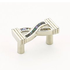 Cadence 1-3/8 Inch Center to Center Imperial Shell, Polished Nickel Cabinet Pull Cadence 1-3/8 Inch Center to Center Imperial Shell, Polished Nickel Cabinet Pull