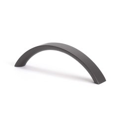 Advantage Plus 7 3-3/4 Inch Center to Center Black Cabinet Pull Advantage Plus 7 3-3/4 Inch Center to Center Black Cabinet Pull