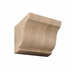 Medium Simplicity Corbel Unfinished Hard Maple Medium Simplicity Corbel Unfinished Hard Maple