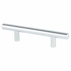Tempo 3 Inch Center to Center Polished Chrome Cabinet Pull Tempo 3 Inch Center to Center Polished Chrome Cabinet Pull
