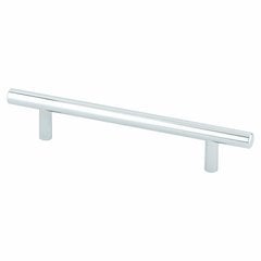 Tempo 5-1/16 Inch Center to Center Polished Chrome Cabinet Pull Tempo 5-1/16 Inch Center to Center Polished Chrome Cabinet Pull